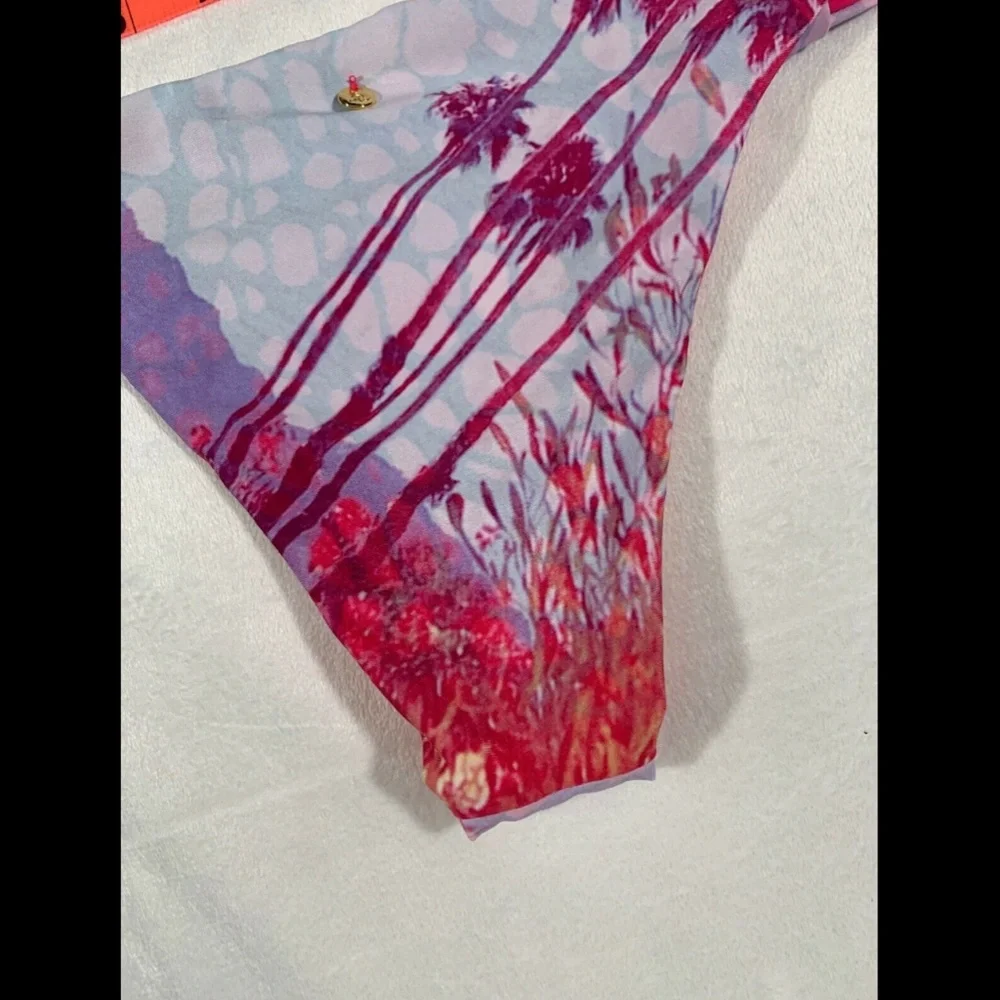 NWT Ale By Alessandra Ambrosio‎ Vacation Brazilian Bikini Bottom [ Medium ] - Picture 9 of 9